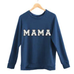 Posh & Cozy - MAMA PATCH Women's Crewneck - XL